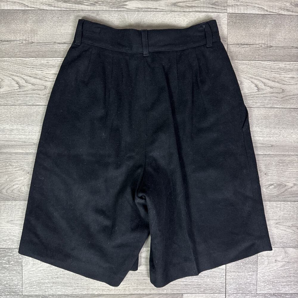 J. Crew Black High-Waist Pleated Women’s Shorts - Picture 4 of 5